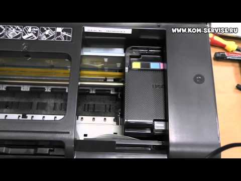 Видео: Что делать, если не печатает принтер  Epson P50, T50.  Делаем  восстановление.