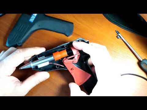 Видео: Термопистолет не толкает клей, ремонт