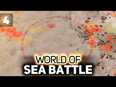 Видео: Едем  в круг 🏴‍☠️ World of Sea Battle [PC 2023] #4