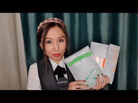 Видео: Қазақша ASMR/Аспансерік👩‍✈️✈/Стюардесса/АСМР на казахском/Ролевая игра