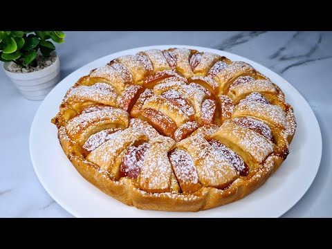 Видео: Самый красивый яблочный пирог 😲🤯 Этот рецепт ищут все!!!