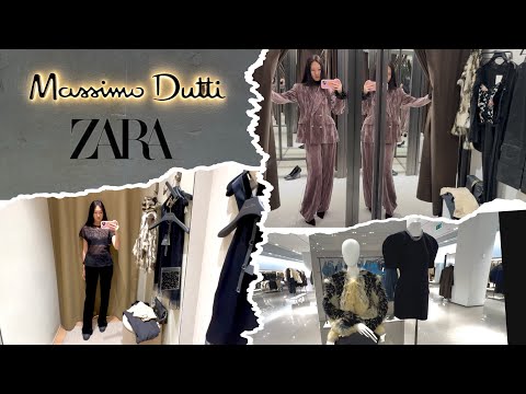 Видео: Shopping vlog Massimo Dutti / ZARA / OYSHO / New Collection / Новая коллекция / Шопинг с примеркой 