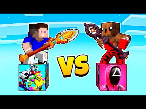 Видео: 😱 НЕРЕАЛЬНАЯ БИТВА на Одном Блоке: FNAF 9 Лаки Блок VS Игра в Кальмара ЛакиБлок в Майнкрафт !