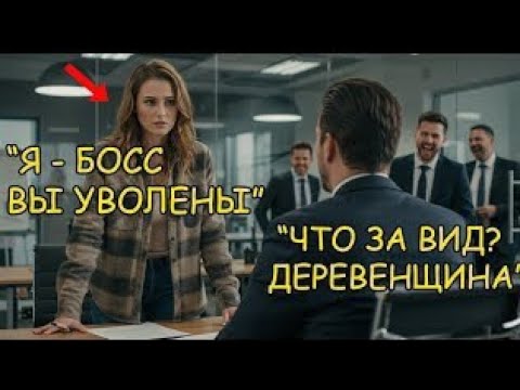 Видео: Девушку из Деревни УНИЗИЛИ Из-За Дешевой Одежды… Но Оказалось, Она — Босс на работе!