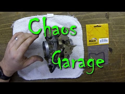 Видео: Ремонт карбюратора Kawasaki – 95 Bayou 300 4x4