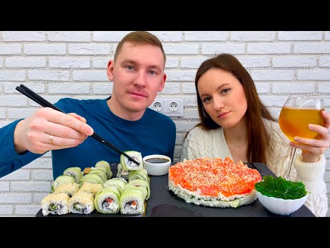 Видео: МУКБАНГ СУШИ ТОРТ РОЛЛЫ СУШИ ЧУКА MUKBANG SUSHI CAKE ROLLS SUSHI рецепт суши торт ответы на вопросы