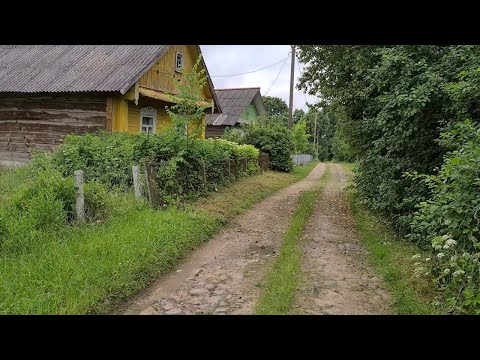 Видео: Беларусь. Деревня. Какие дома покупают под дачи. Часть 2.