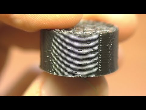 Видео: Прыщи / Пупырки при печати 3D принтера Anycubic Kossel Pulley