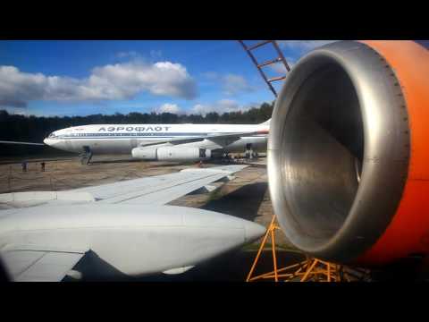 Видео: Гонка двигателей на Ту-154М