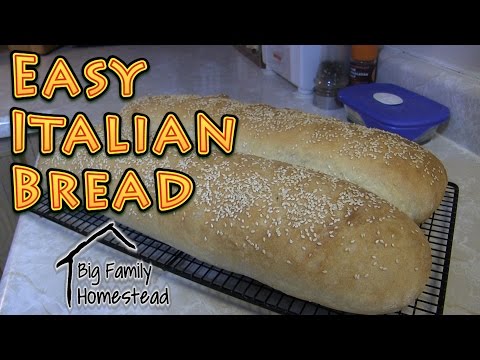 Видео: ЛЕГКИЙ Итальянский Хлеб