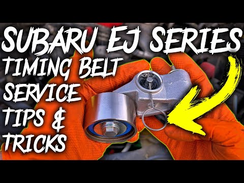 Видео: Советы и рекомендации по обслуживанию ремня ГРМ двигателя Subaru серии EJ!