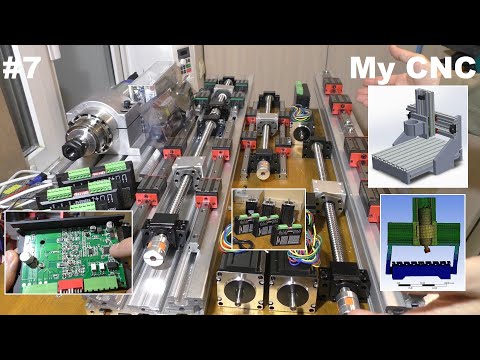 Видео: #7.  My CNC - Последняя часть деталей для станка, промежуточные итоги