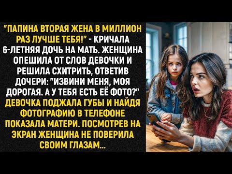 Видео: "Папина вторая жена в миллион раз лучше тебя!" - кричала 6-летняя дочь на мать. Женщина опешила...