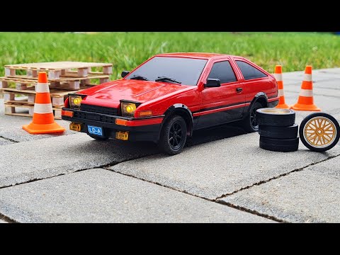 Видео: ДРИФТ за 49$ ... Бюджетная Toyota Trueno или обзор на LDRC LD-A86P 2WD