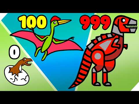 Видео: НОВАЯ ЭВОЛЮЦИЯ ДИНОЗАВРА, МАКСИМАЛЬНЫЙ УРОВЕНЬ!  Dino Domination