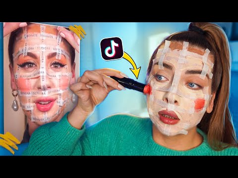 Видео: ЗАКЛЕИЛА ЛИЦО СКОТЧЕМ😱ПРОВЕРКА СТРАННЫХ ЛАЙФХАКОВ ИЗ ТИК ТОК / Tanya StreLove