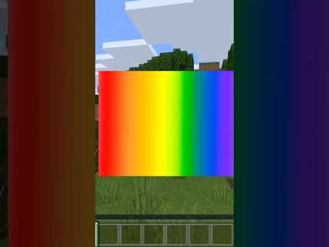 Видео: Майнкрафт но я должна нойти все цвета радуги❤️ #shorts #short #minecraft #майнкрафт #games #рек #рек