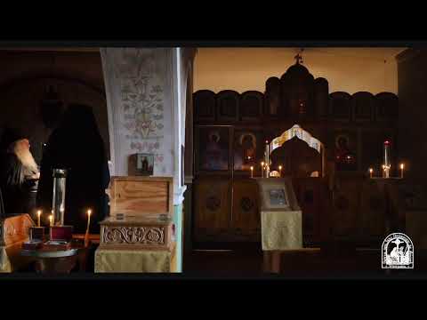 Видео: Полунощница, утреня, часы и Литургия, 23-я седмица по Пятидесятнице, пятница.