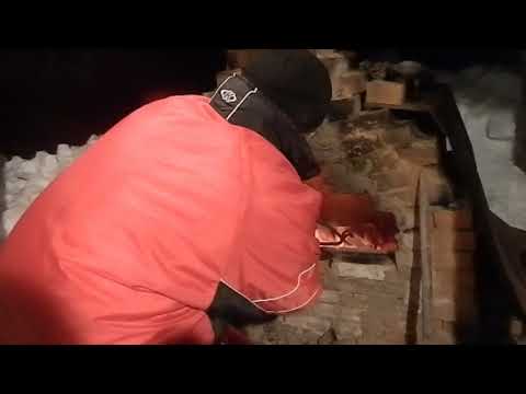 Видео: Обжиг в дровяной печи как в 13 веке 19.02.2019