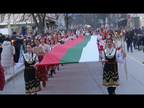 Видео: Сандански отбеляза 3 март