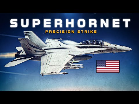 Видео: F/A-18F Super Hornet Precision Strike над Сирией | Против МиГ-29 | Цифровой боевой симулятор | DCS |