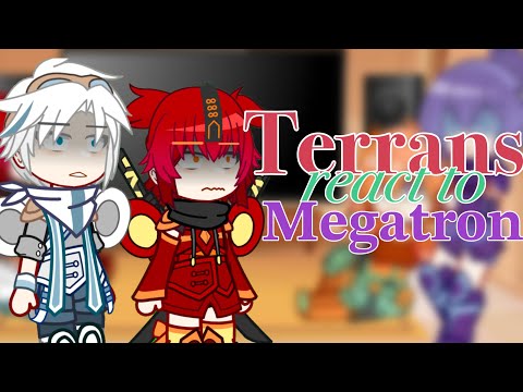 Видео: [ru/eng]terrans react to Megatron | transformers react to ..?|реакция трансформеров на ..?