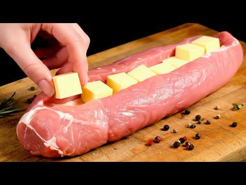 Видео: Шеф-повар научил меня этому трюку со свининой!  Мясо тает во рту, как масло!