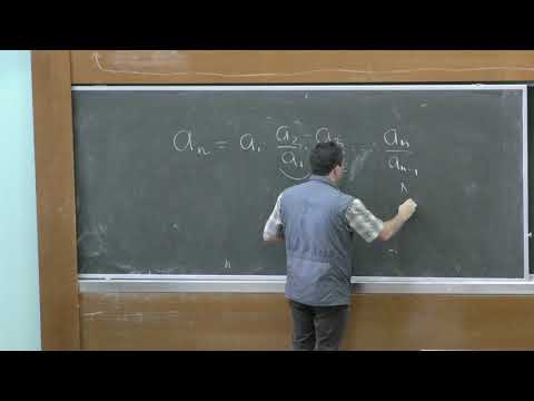 Видео: Шапошников С. В. - Математический анализ III - 2. Признаки сходимости числ. рядов. Бесконечные пр-ия