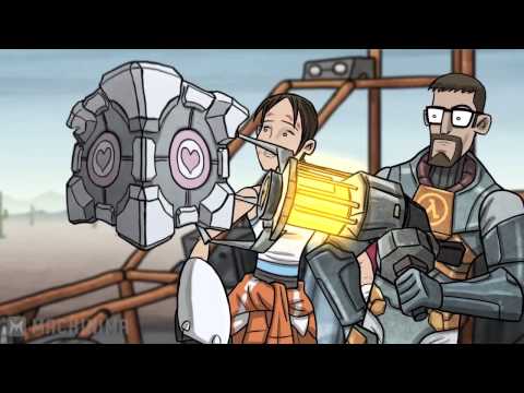 Видео: HISHE:Как Должен Был Закончиться Portal (rus)