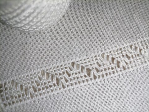 Видео: Мережка, один з видів виконання  /hemstitch / hand embroidery /