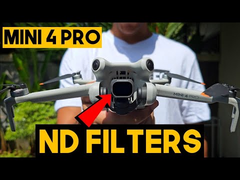 Видео: Как легко использовать ND-фильтры — DJI Mini 4 Pro