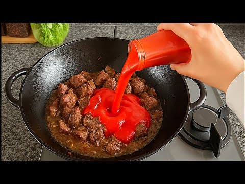 Видео: У меня никогда не было говядины в таком восхитительном турнире! Вкусно и просто!