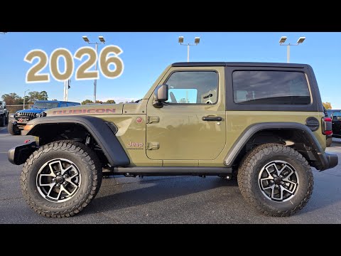 Видео: ПЕРВЫЙ ВЗГЛЯД: Jeep Wrangler Rubicon 2026 года (2-дверный) в 1941 году