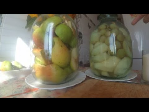 Видео: МАРИНОВАННЫЕ ГРУШИ ЗАГОТОВКА НА ЗИМУPICKLED PEARS HARVESTING FOR THE WINTER