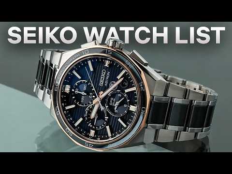 Видео: Текущая рыночная стоимость каждой модели Seiko (2025 г.)
