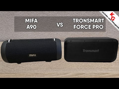 Видео: 🔊 Mifa A90 vs Tronsmart Force Pro. Сравнение Bluetooth колонок Tronsmart и Mifa.