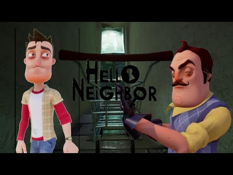 Видео: Hello Neighbor страх магазин прохождение 