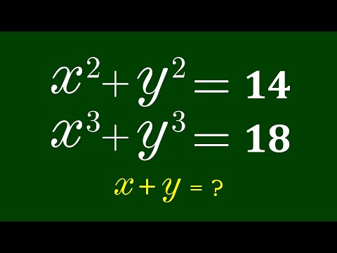 Видео: Германия | Сможете ли вы решить это? | Математическая олимпиада x+y = ?