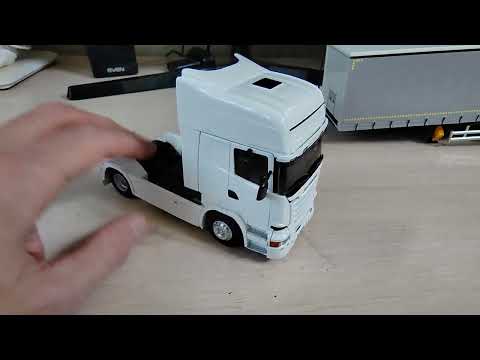 Видео: SCANIA R 500 ELGOR масштаб 1 :43.