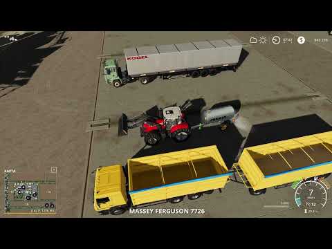 Видео: Farming Simulator 19. Словацкая деревня. Серия 26. Куры, новая техника, продажа мяса и соевые бобы.