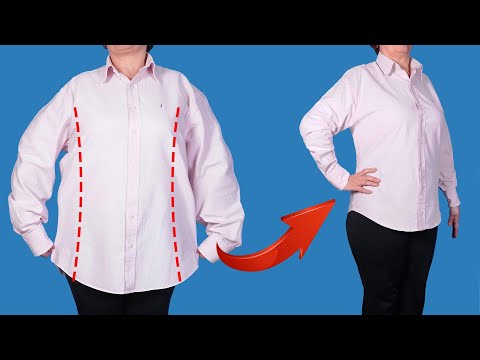 Видео: Как легко уменьшить рубашку за 10 минут!
