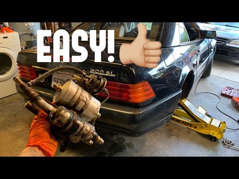 Видео: Замена топливного насоса на Мерседесе! | R129