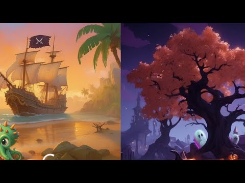 Видео: Хеллоуинский Пляж《》Fable Town《》7