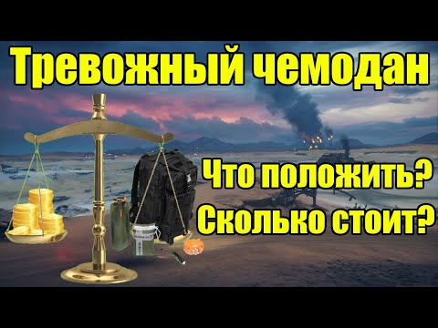 Видео: Тревожный чемоданчик и сколько стоит его собрать с нуля в 2024!