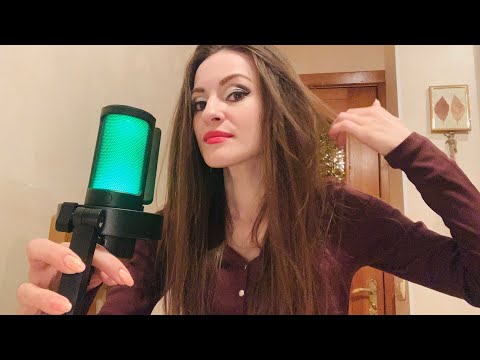 Видео: АСМР📣с новым микрофоном. Шоколадные🤎триггеры. ASMR Fifine AmpliGame A8. Brown triggers. 