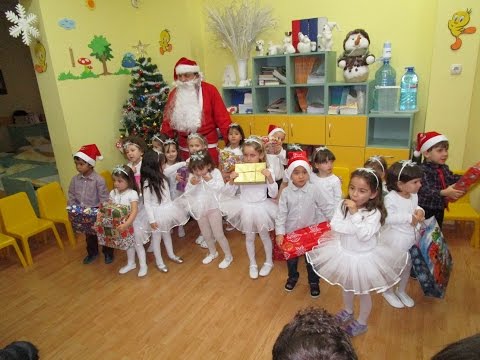 Видео: Коледно тържество 21.12.2015г. 23-то ОДЗ "Здраве" група 2Б - гр. София. Част 1/2
