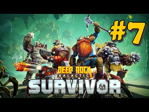 Видео: Deep Rock Galactic: Survivor Дварфы стрелять, дварфы копать №7. Пять черепов.