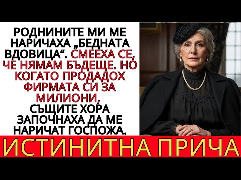 Видео: НАРИЧАХА МЕ „БЕДНАТА ВДОВИЦА“… ДОКАТО НЕ СТАНАХ МИЛИОНЕРКА!