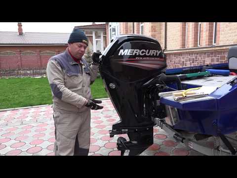 Видео: Замена масел в лодочном моторе Mercury 80