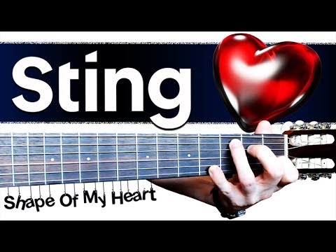 Видео: Sting - Shape of My Heart на Гитаре + РАЗБОР